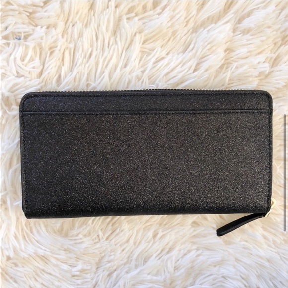 Kate Spade Joeley Glitter Large Continental Wallet - Picture 4 of 7